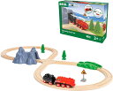 【クーポン】【ラッピング無料受付中】BRIO WORLD (ブリオ ワールド) スチームエンジントレインセット 36017 全24ピース 電動車両 電車 おもちゃ 木製 レール