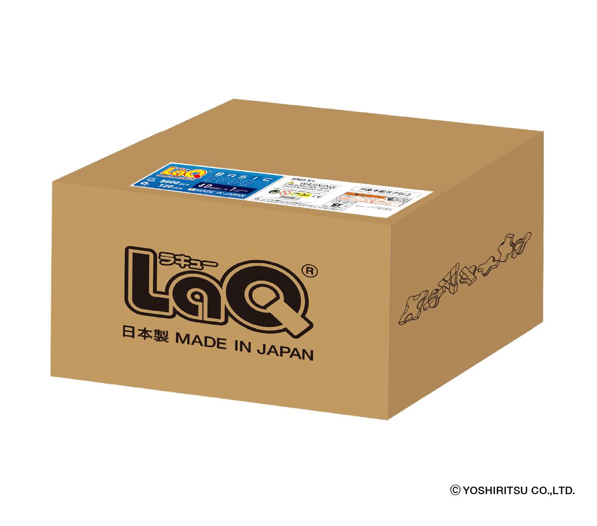 【特典付き】【クーポン】【ラッピング無料受付中】2026年2月新仕様　LaQ　ラキュー　ベーシック　5600 プラスチックコンテナVer. L009678 知育　ブロック　玩具　日本製　保育園　幼稚園　学童保育（楽天・プレゼントウォーカーアールストア）
