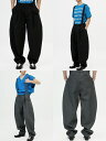 正規品【 ESC STUDIO suspender balloon pants 】 イーエスシースタディオ パンツ バルーンパンツ 個性派パンツ ボトムス Pressing pressing プレッシング プレッシングウェブショップ