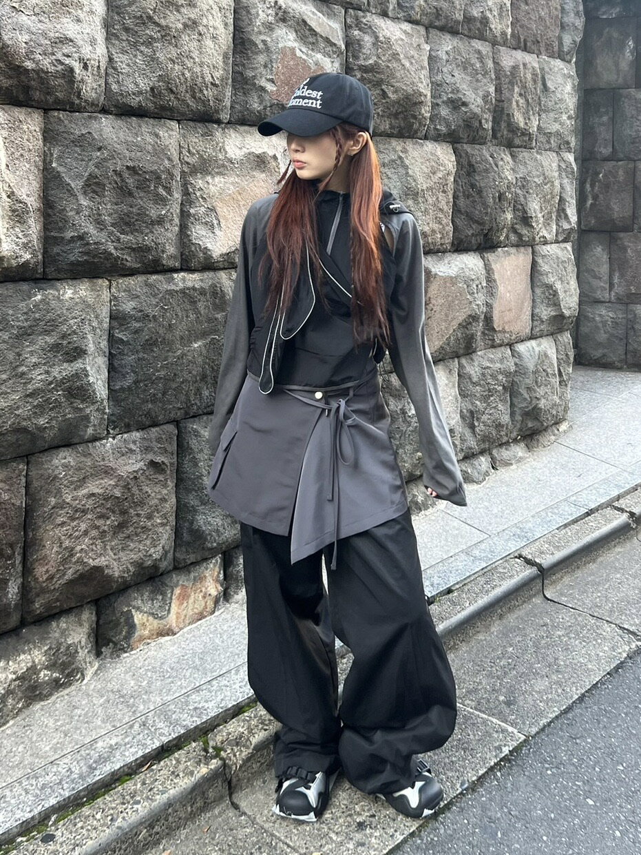 乐天商城 - 正規品【 nmtc + string skirt (2coor) 】 エヌエムティーシーセレクト セレクトアイテム ボトムス ボトム スカート ラップ ラップスカート ミニスカート ミニスカ ミニ丈 リボン リボンスカート Pressing pressing プレッシング プレッシングウェブショップ