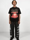 正規品【 WASTED PARIS Casper Pant Cult 】 ウェイステッドパリス パンツ ブラック ブラックパンツ ボトム ボトムス Pressi...