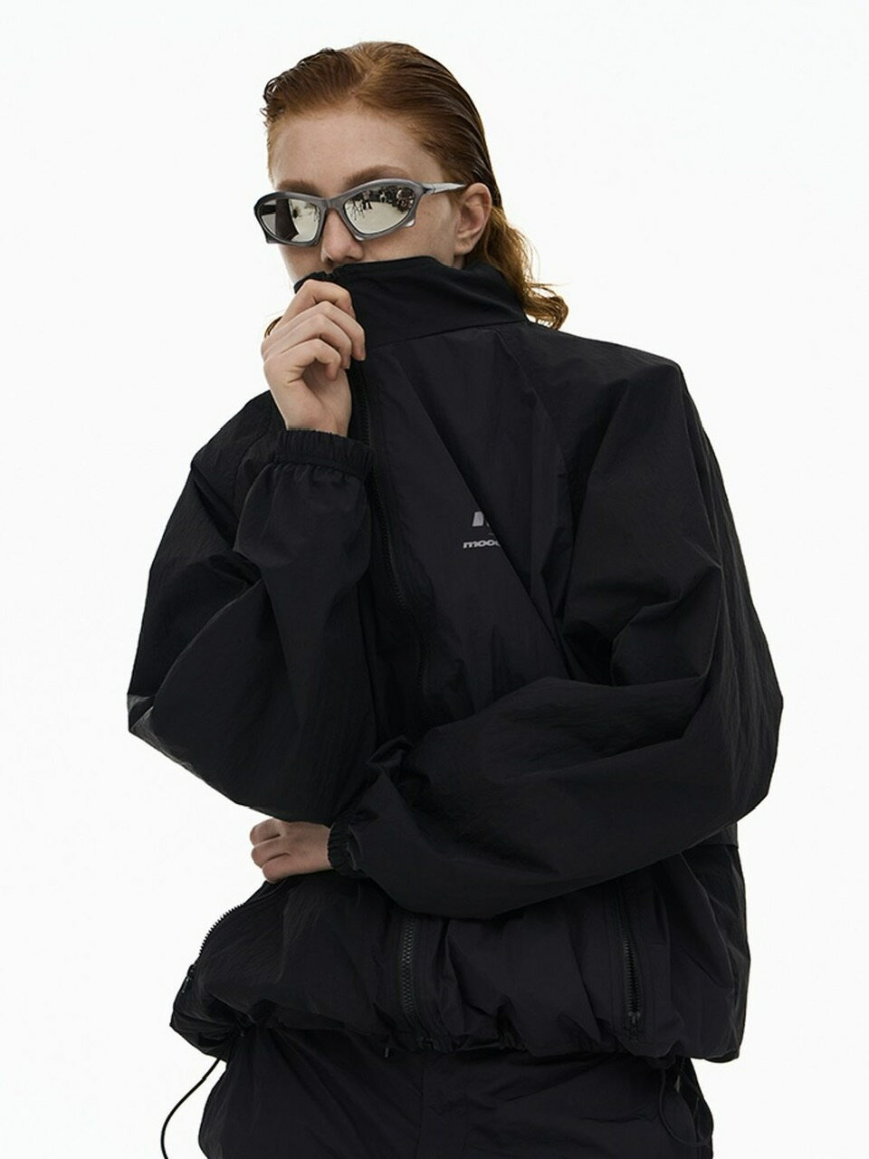 正規品 【 MODITEC M reflective printed sports jacket 】 モディテック Mリフレクトプリンテッドスポーツジャケット アウター ジャケット オーバーサイズ ストリート 台湾ファッション セットアップ Pressing pressing プレッシング プレッシングウェブショップ vandy