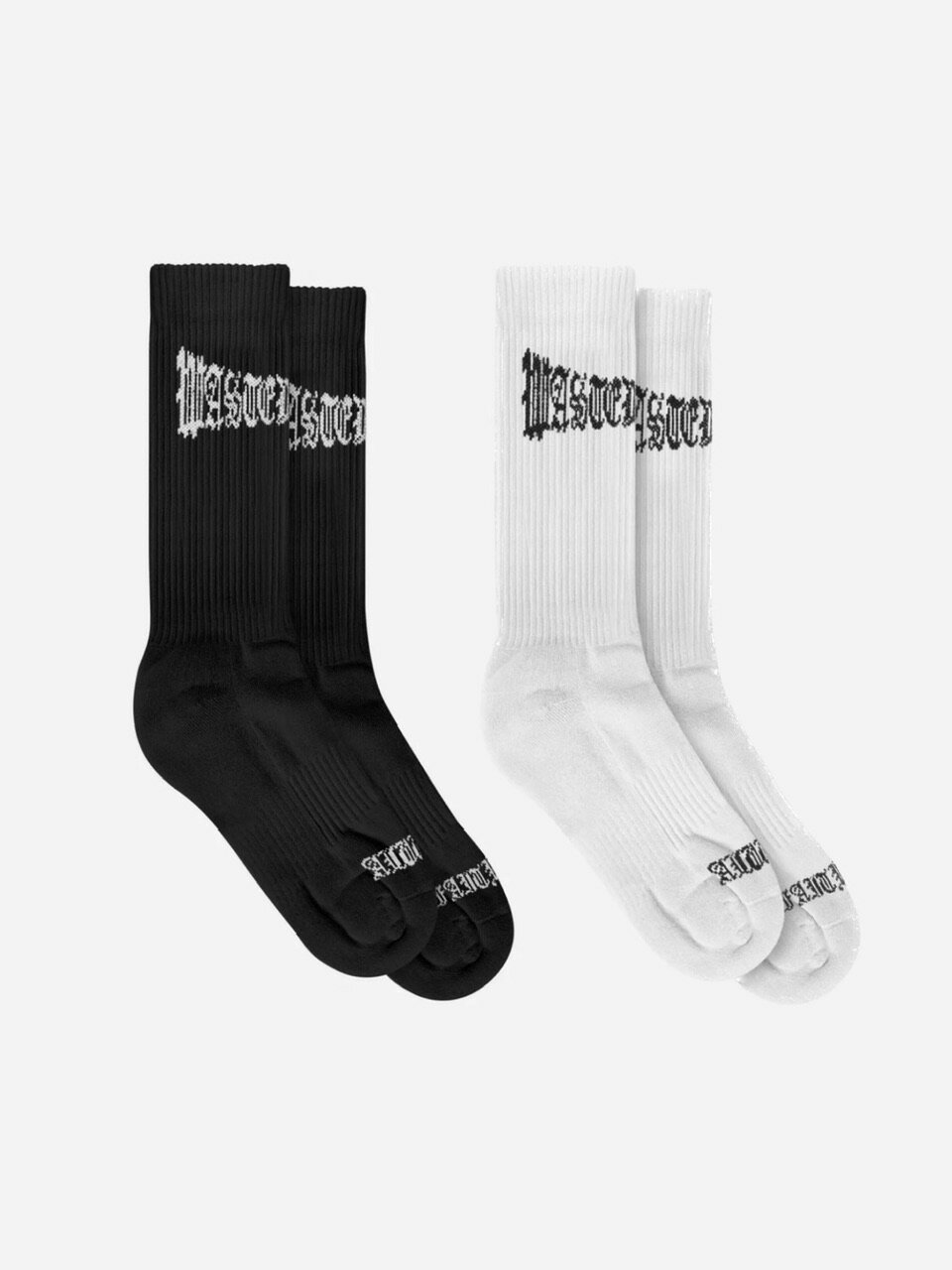 正規品【 WASTED PARIS Socks Big London 】 ウェイステッドパリス 靴下 ソックス ファッションアイテム ロゴソックス Pressing pressing プレッシング プレッシングウェブショップ vandy the pink tripp nyc unknown london oy オーワイ supplier