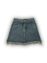 正規品 【 XU fringe denim skirt 】 エックスユー フリンジデニムスカート デニムスカート スカート オールシーズン Pressing pressing プレッシング プレッシングウェブショップ vandy the pink tripp nyc unknown london oy オーワイ supplier unknown GALFY ガルフィー