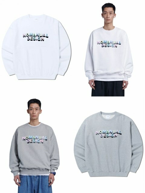 正規品ノーマニュアル CEREAL SWEATSHIRT 韓国 韓国ブランド 韓国ファッション ユニセックス メンズ レディース 原宿 ストリート アイドル着用 スウェット Pressing pressing プレッシング プレッシングウェブショップ