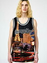 【SALE】正規品【 SUPPLIER 】 サプライヤー MESH TANKTOP VEGAS ストリートブランド ストリート ユニセックス メンズ レディース 原宿 ストリート アーティスト着用 タンクトップ グラフィック Pressing pressing プレッシング プレッシングウェブショップ