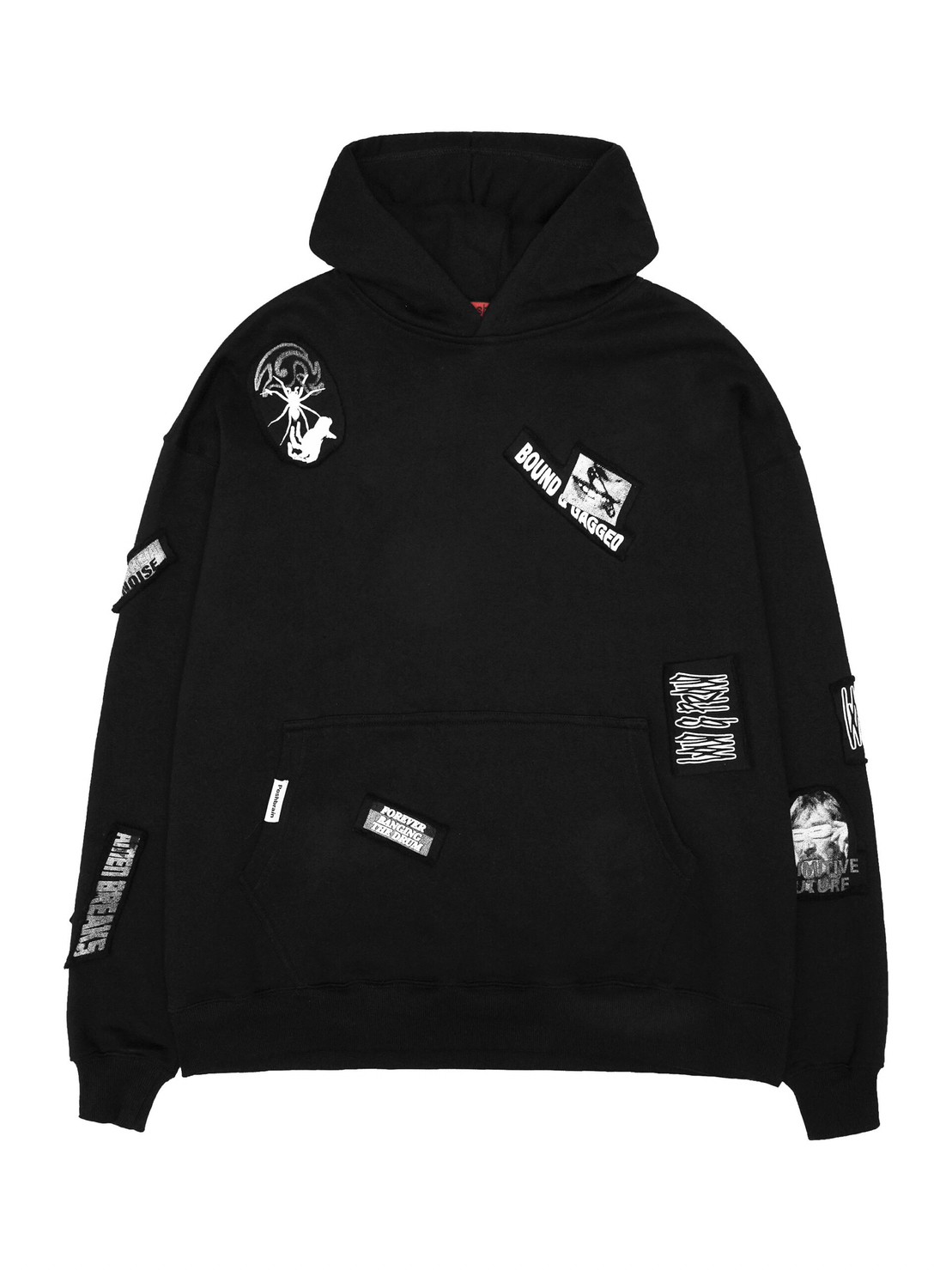 �����ʡ� POSH BRAIN CRUST HOODIE �� �ݥå���֥쥤�� �ա��ǥ��� �ѡ����� �ա��� Ĺµ�ȥåץ� �ץ�å��� �ץ�å��󥰥����֥���...