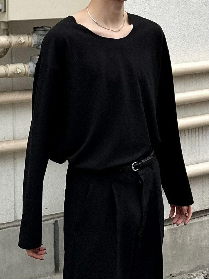 Rakuten - 正規品 【 Chikashitsu + U neck long sleeve (3color) 】 チカシツプラス ユーネックロングスリーブ ユーネック ロングスリーブ ロンT 長袖トップス トップス Pressing pressing プレッシング プレッシングウェブショップ vandy the pink tripp nyc unknown london oy