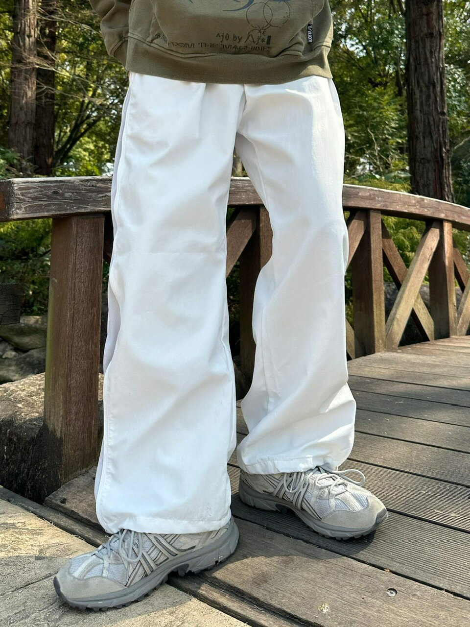 Rakuten - 正規品 【 Chikashitsu + side zip wide nylon pants (3color) 】 チカシツプラス サイドジップワイドナイロンパンツ ナイロンパンツ サイドジップ Pressing pressing プレッシング プレッシングウェブショップ vandy the pink tripp nyc unknown london oy オーワイ