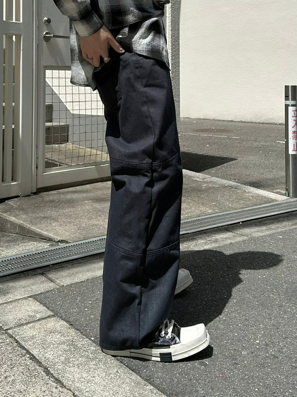 正規品 【 Chikashitsu + set up design denim pants(2color) 】 チカシツプラス セットアップデザインデニムパンツ デニム デニムパンツ セットアップ デザインパンツ オールシーズン Pressing pressing プレッシング プレッシングウェブショップ vandy the pink tripp