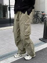 正規品 【 Chikashitsu + oversized long length cargo pants (3color) 】 チカシツプラス オーバーサイズドレザーカーゴパンツ レザー..