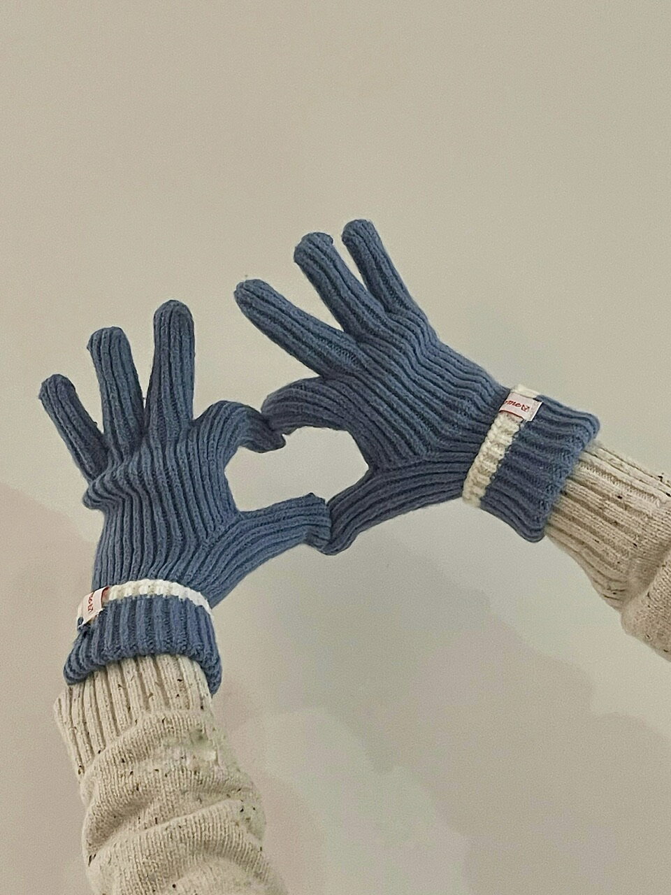 正規品 【 Chikashitsu + bi-color hand warmer (5color) 】 チカシツプラス ハンドウォーマー バイカラー 手袋 ファッション小物 Pressing pressing プレッシング プレッシングウェブショップ