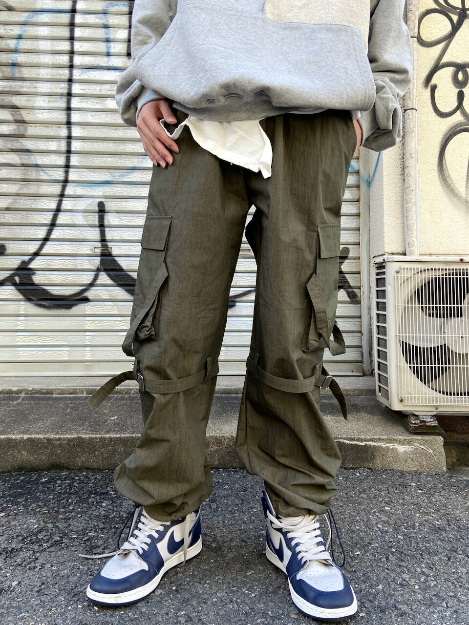 乐天商城 - 正規品【 XU belt jogger pants 2 (2color) 】 エックスユー パンツ ジョガーパンツ ベルトジョガーパンツ 秋服 冬服 Pressing pressing プレッシング プレッシングウェブショップ