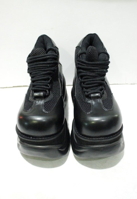 正規品【 DEMONIA BOXER/B/PU 】 デモニア 厚底 厚底ブーツ 厚底スニーカー ブーツ パンク ゴシック ゴスロリ 原宿系 レディース メンズ ユニセックス Pressing pressing プレッシング プレッシングウェブショップ