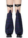 【SALE】正規品 【 MORPH8NE ON LEG GARTER 】 モルフィン レッグウォーマー チェック柄 Pressing pressing プレッシ...