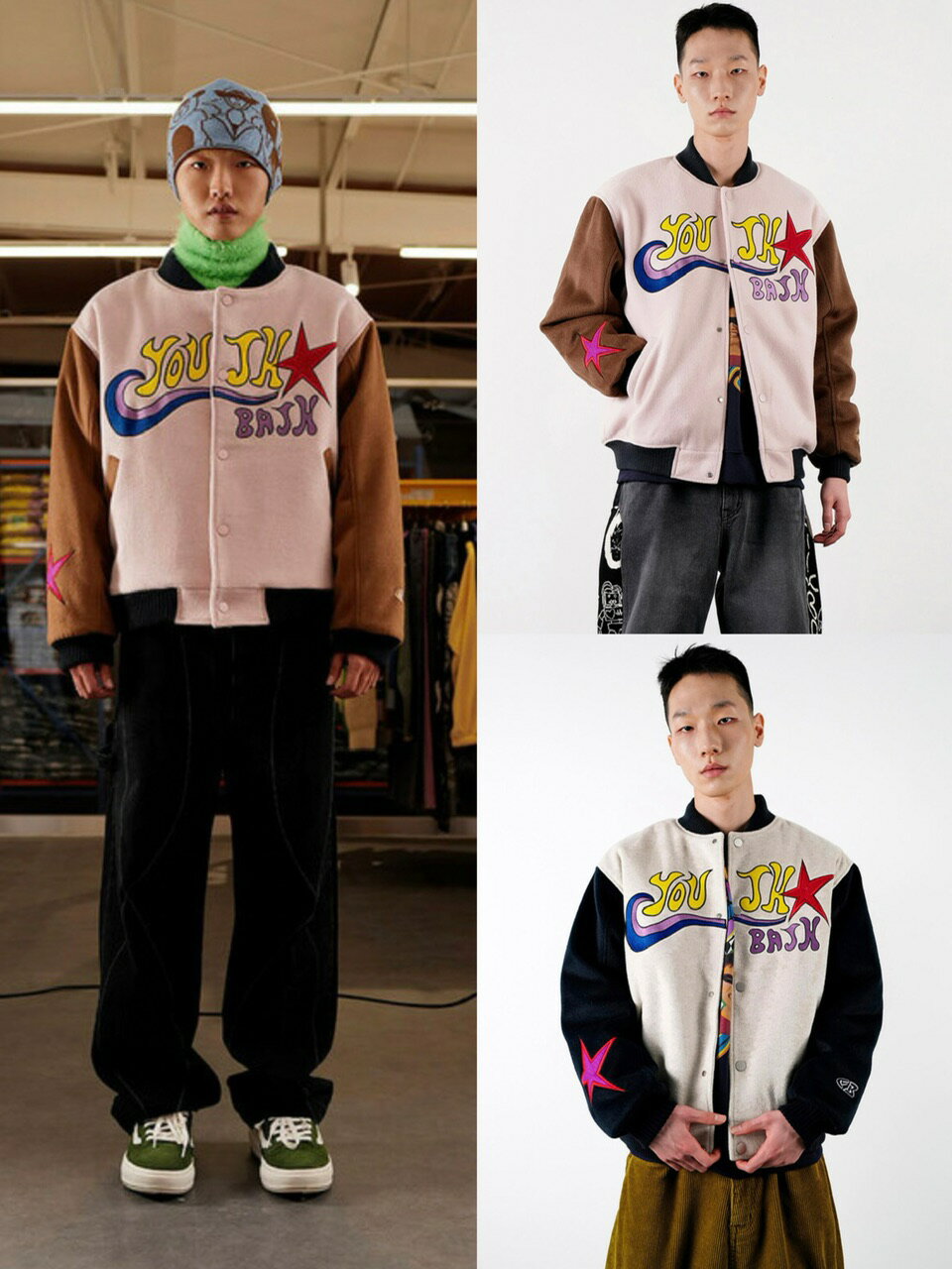 正規品【 YOUTHBATH YBCC wool varsity jumper 】 ユースバス ジャケット スタジャン バーシティジャンパー ウール Pressing pressing プレッシング プレッシングウェブショップ