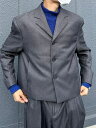 正規品【 Chikashitsu + set up cropped single jacket (3color) 】 チカシツプラス クロップドジャケット ショートジャケット ジャケット 短丈ジャケット 秋服 羽織り 冬服 Pressing pressing プレッシング プレッシングウェブショップ シングルジャケット セットアップ