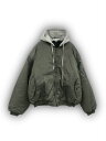 正規品【 XU detachable hood ma-1 (3color) 】 エックスユー ジップアップジャケット アウター 羽織 ジャケット 秋服 冬服 ブルゾン Pressing pressing プレッシング プレッシングウェブショップ フード付き フード付きアウター vandy the pink tripp nyc unknown london oy(4)