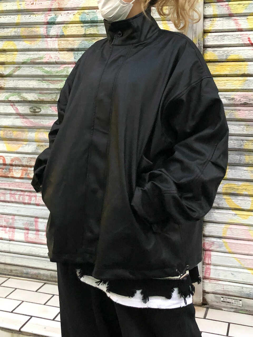 正規品【 XU high neck leather jacket 2 】 エックス