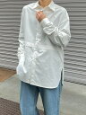 正規品【 Chikashitsu + arm slit shirt (3color) 】 チカシツプラス シャツ 長袖シャツ 羽織 秋服 冬服 Pressing pressing プレッシング プレッシングウェブショップ 春服 綺麗目 キレイ目 カジュアル vandy the pink tripp nyc unknown london oy supplier unknown