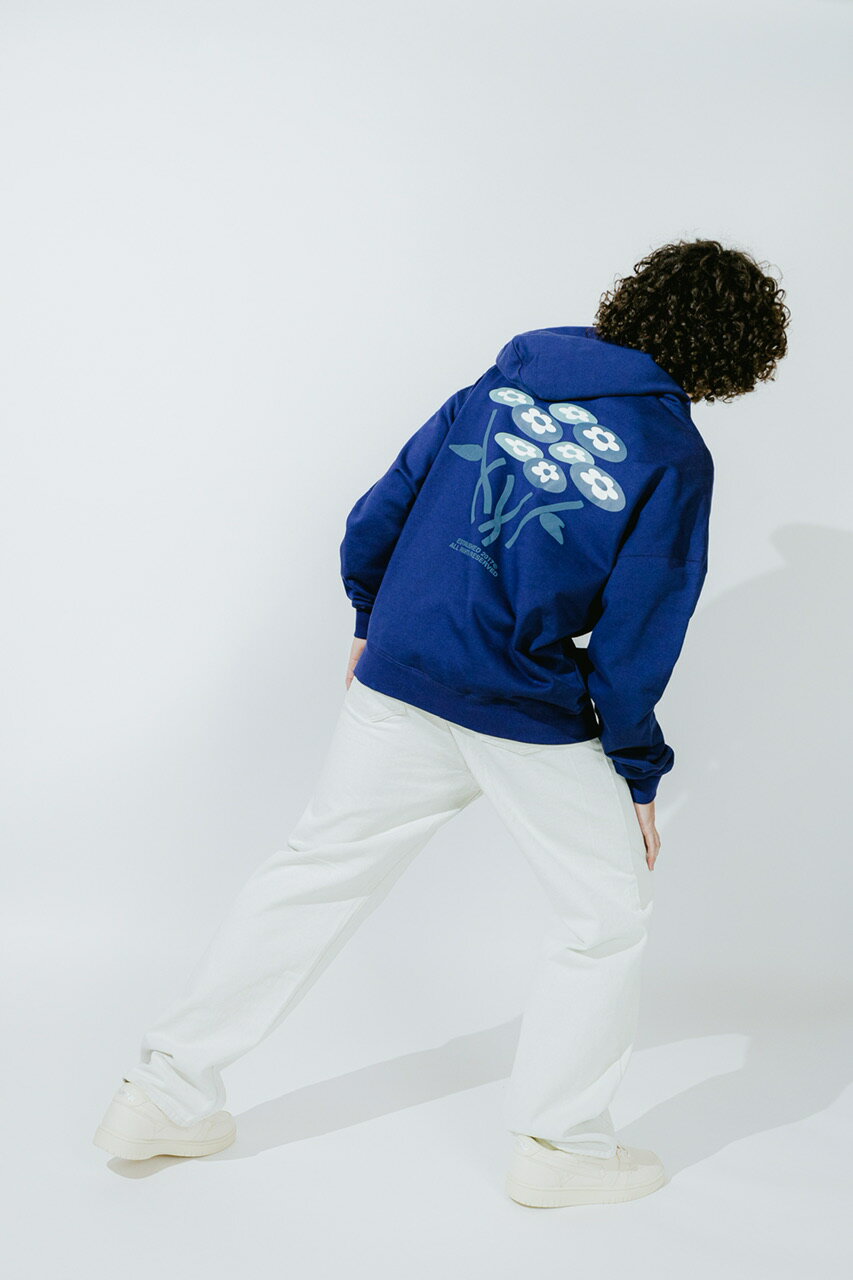 【SALE】正規品【 VANDY THE PINK CLASSIC FLOWER HOODIE 】 ヴァンディーザピンク フーディ パーカー オーバーサイズフーディ オーバーサイズパーカー レイヤード 重ね着 ロゴフーディ プリントフーディ オーバーサイズ Pressing pressing プレッシング
