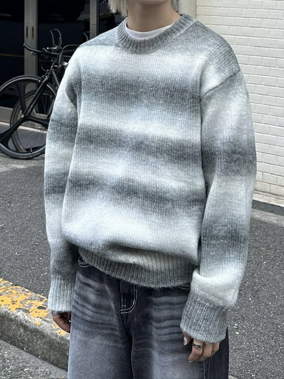 ʡ nmtc + gradation wool knit  ̥ƥ쥯 쥯ȥƥ ȥåץ ˥å ˥åȥƥ ˥åȥȥå...