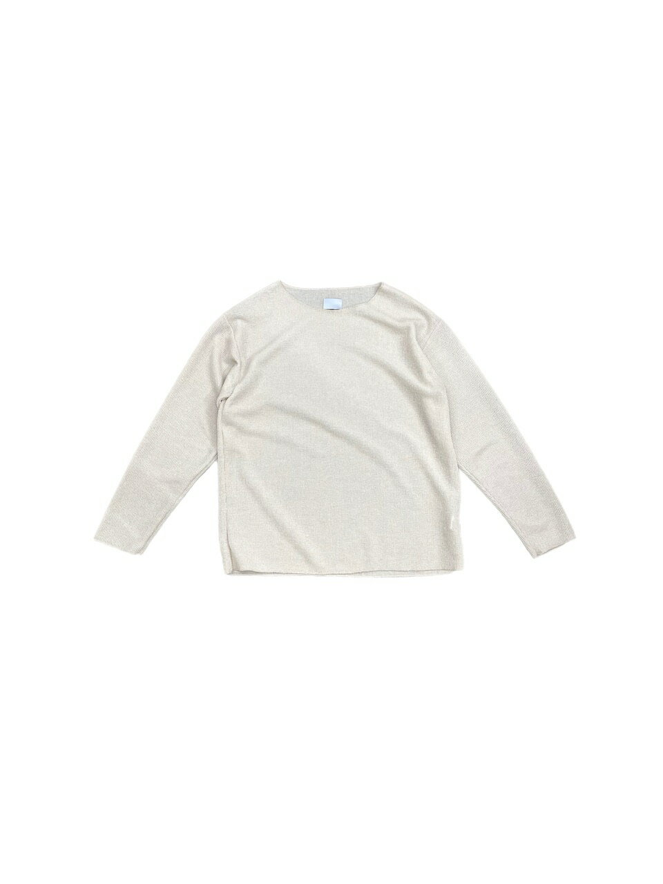 正規品 【 Chikashitsu + see-through long sleeve knit (2color) 】 チカシツプラス シースルーロングスリーブニット ユーネック ロングスリーブ ロンT 長袖トップス トップス Pressing pressing プレッシング プレッシングウェブショップ vandy the pink tripp unknown
