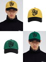 正規品【 AJOBYAJO Sporty Logo Color Mixed Cap 】 アジョバイアジョ キャップ 帽子 ロゴ ブランドロゴ ロゴキャップ ファ...