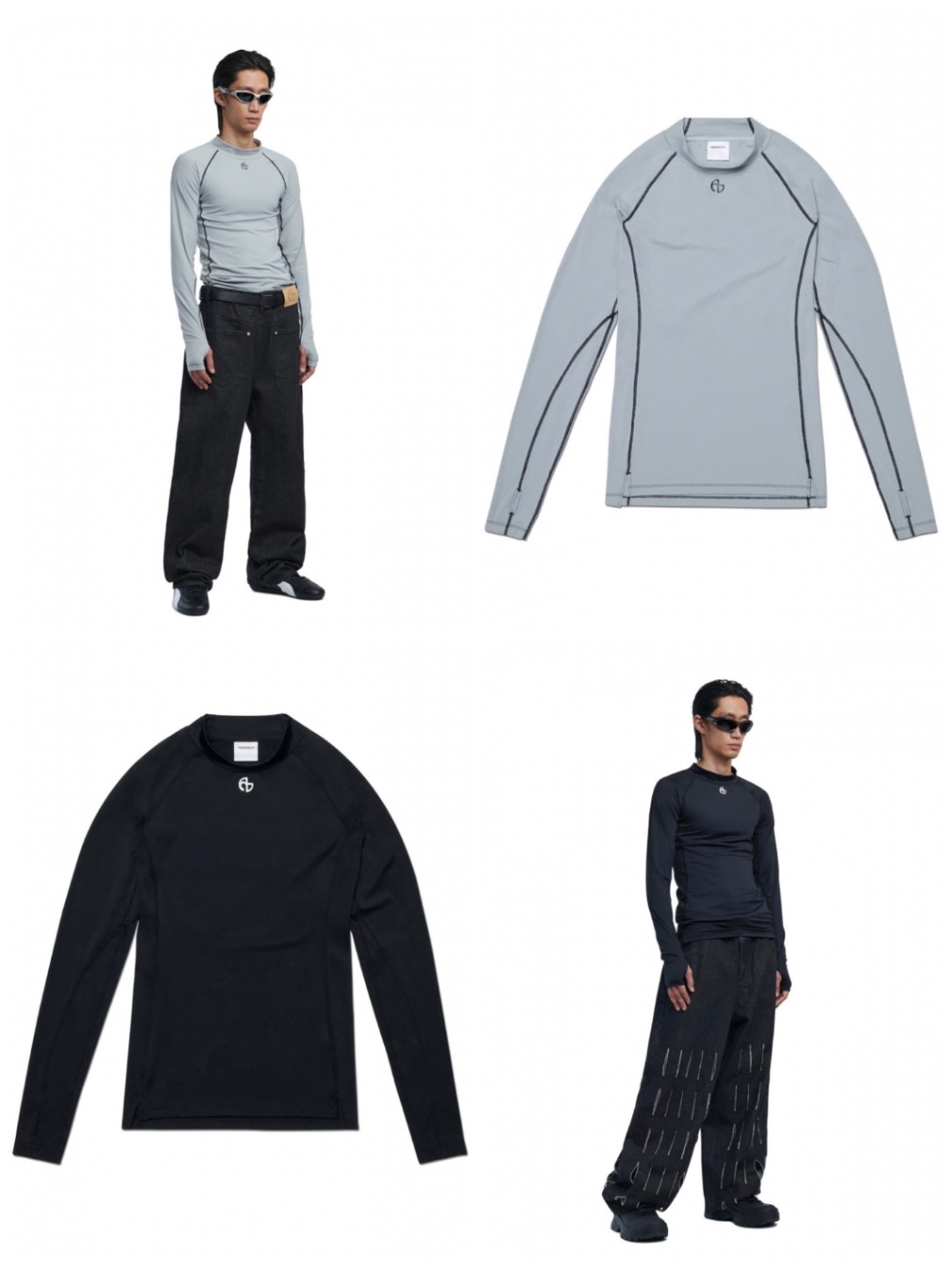 乐天商城 - 正規品【 NOMANUAL S.F LONG SLEEVE TEE 】 ノーマニュアル ロングスリーブ 長袖 長袖トップス ロンT Pressing pressing プレッシング プレッシングウェブショップ