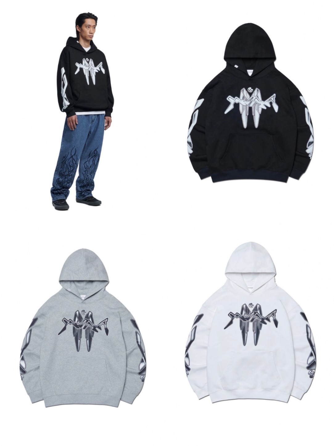 乐天商城 - 正規品【 NOMANUAL C.P HOODIE 】 ノーマニュアル フーディー パーカー トップス フード Pressing pressing プレッシング プレッシングウェブショップ