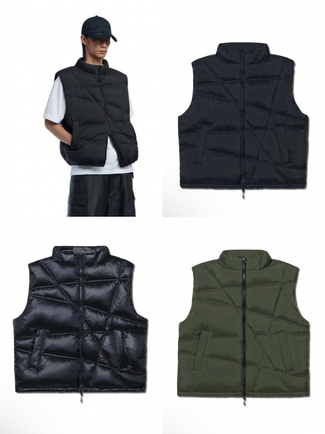 正規品【 NOMANUAL TRACK DUCK DOWN VEST 】 ノーマニュアル ベスト ダウン ダウンベスト ポケットベスト Pressing pressing プレッシング プレッシングウェブショップ vandy the pink tripp nyc unknown london oy オーワイ GALFY ガルフィー ガルフィ paragraph