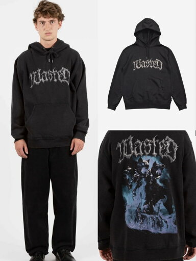正規品【 WASTED PARIS HOODIE KNIGHT CORE 】 ウェイステッドパリス フーディー フード パーカー オーバーサイズ ビッグシルエット Pressing pressing プレッシング プレッシングウェブショップ 正規品【 WASTED PARIS HOODIE KNIGHT CORE 】 ウェイステッドパリス フーディー フード パーカー オーバーサイズ ビッグシルエット Pressing pressing プレッシング プレッシングウェブショップ