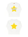 正規品 【 La Fam Sew And Cut Star LS 】 ラファム トップス ロングスリーブ ロンT 長袖 長袖トップス 星 スター プリント プリ...