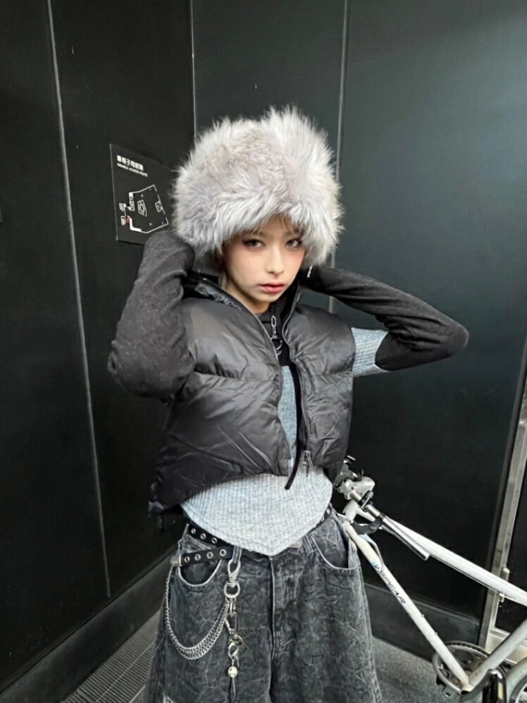正規品【 XU short padding vest (2color) 】 エックスユー ショートパディングベスト ジャケット 中綿ジャケット ベスト ベストジャケット 秋服 冬服 Pressing pressing プレッシング プレッシングウェブショップ vandy the pink tripp nyc unknown london oy オーワイ
