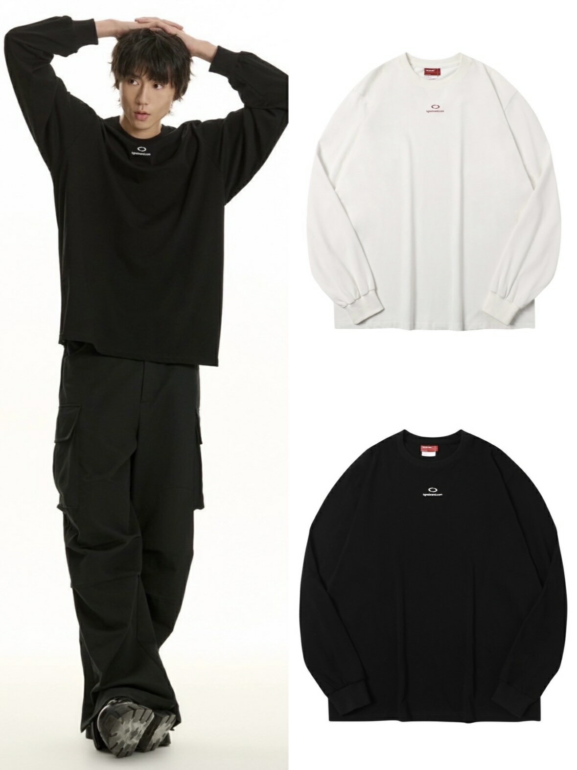 乐天商城 - 正規品【 TGNS Basic Arc Long Sleeved Tee 】 ツーガンズ ベーシックアーチロングスリーブティー ロングスリーブ ロンT トップス Pressing pressing プレッシング プレッシングウェブショップ vandy the pink tripp nyc unknown london oy オーワイ supplier unknown
