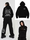 【SALE】正規品【 Uglyshadow UNISEX STRANGE FLOWER HOOD 】 アグリーシャドウ アグリーシャドー トップス フーディー ...