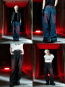 正規品【 Bizarre Maiden wash denim jeans 】ビザールメイデン パンツ ボトムス ウォッシュデニムジーンズ ウォッシュ加工 ヴィン...