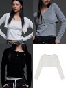 【SALE】正規品 【NASTY FANCY CLUB SLOPE BOLERO CARDIGAN 】 ナスティーファンシークラブ NFC トップス カーディガ...