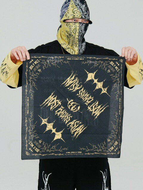 正規品【 HOLY NUMBER 7 HOLYNUMBER7 X MBA Bandana 】 ホーリーナンバーセブン バンダナ ファッションアクセ ファッションアイテム ファッション小物 Pressing pressing プレッシング プレッシングウェブショップ