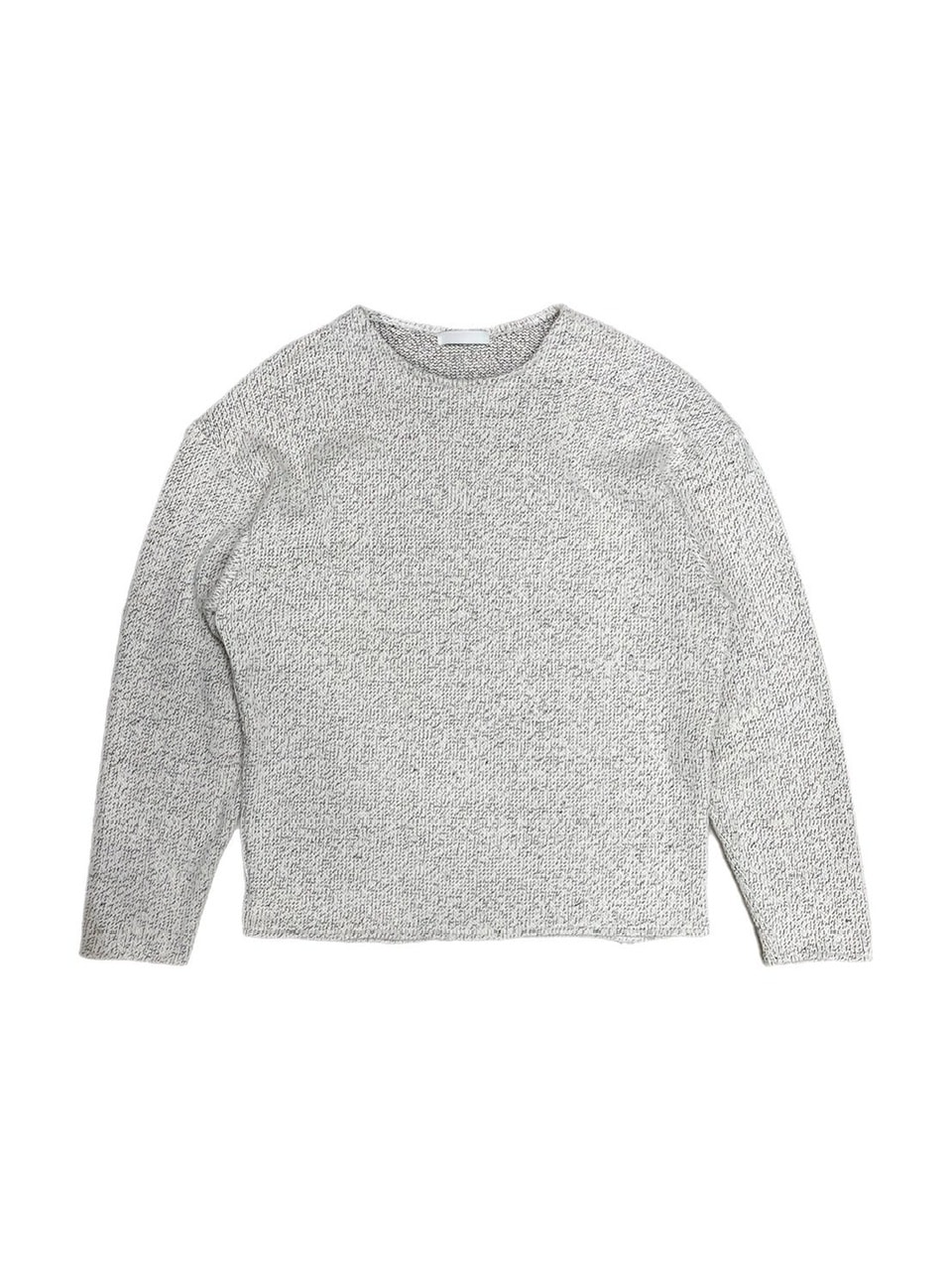 Chikashitsu +loose fit round knit