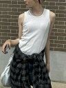 正規品【Chikashitsu + stitch rib sleeveless (3color)Chikashitsu + チカシツプラス チカシツ チカプラ トップス ノースリーブ スリーブレス タンクトップ シンプル 夏 カジュアル ストリート 韓国ファッション 韓国ストリート メンズ レディース ユニセックス(4)