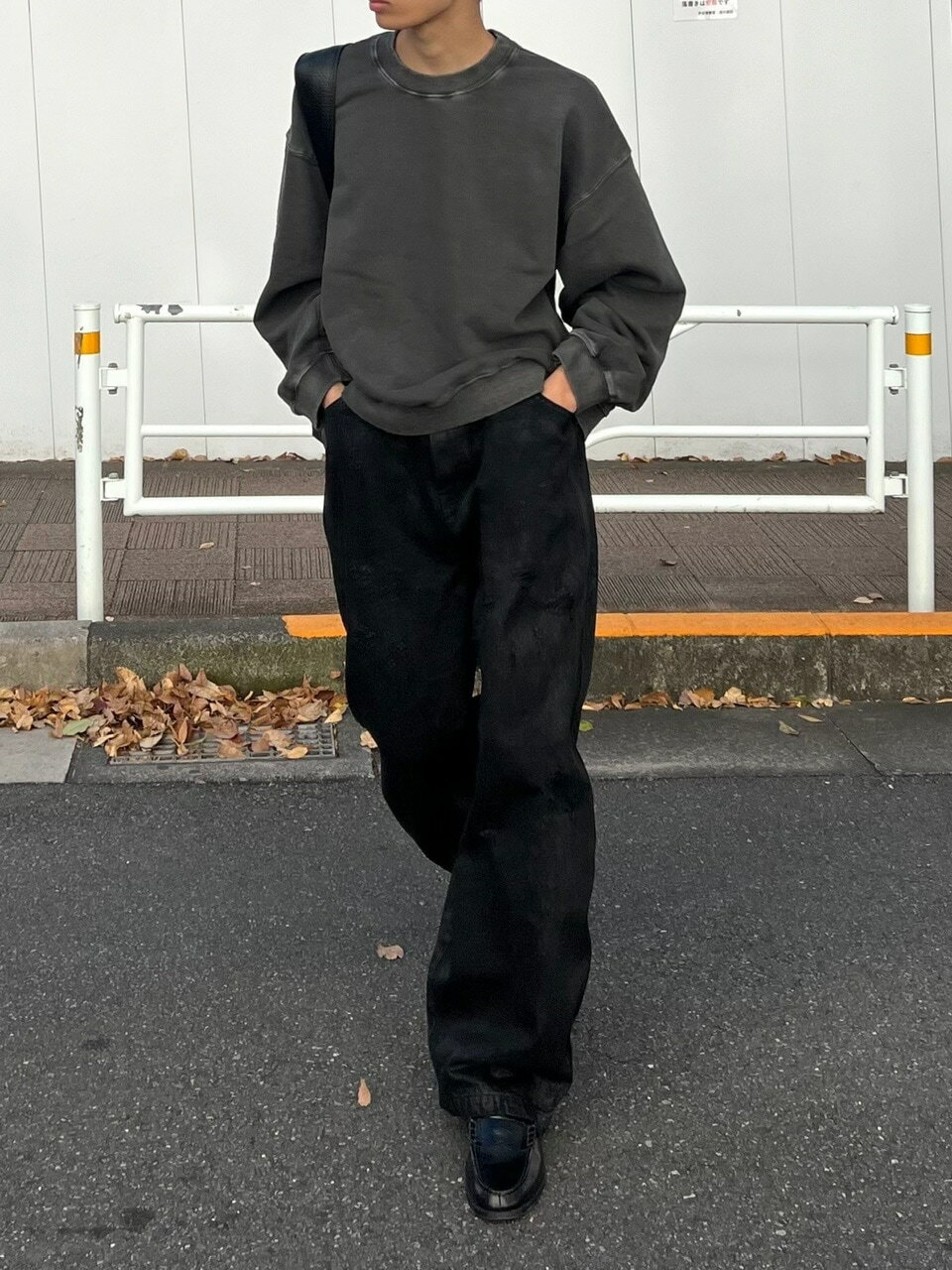  Chikashitsu + cropped washing sweat (4color)
