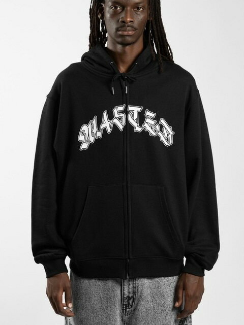 正規品【WASTED PARIS LETHAL ZIP HOODIE】フーディ パーカー ジップフーディ ジップパーカー 長袖 長袖トップス オーバーサイズ アウター 長袖アウター ストリートファッション ストリートブランド
