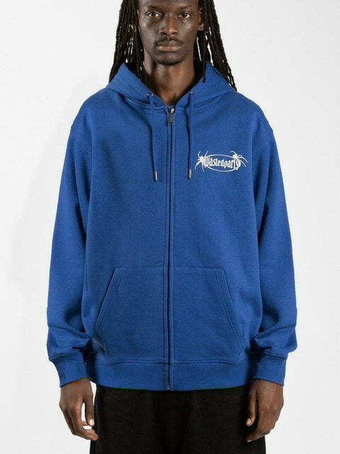 【SALE】正規品【WASTED PARIS BOILER RESET ZIP HOODIE】長袖トップス パーカー フーディー ジップパーカー ジップフーディー ロゴパーカー ロゴフーディー ワンポイント 春 秋 冬