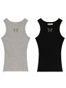 正規品【FANCY CLUB COMFORT ZIPPER SLEEVELESS】韓国ブランド NASTY FANCY CLUB ナスティーファンシークラブ ジッパースリーブレス タンクトップ スタッズ 袖なしトップス ジッパースリット ワンポイントトップス ノースリーブトップス 韓国ファッション