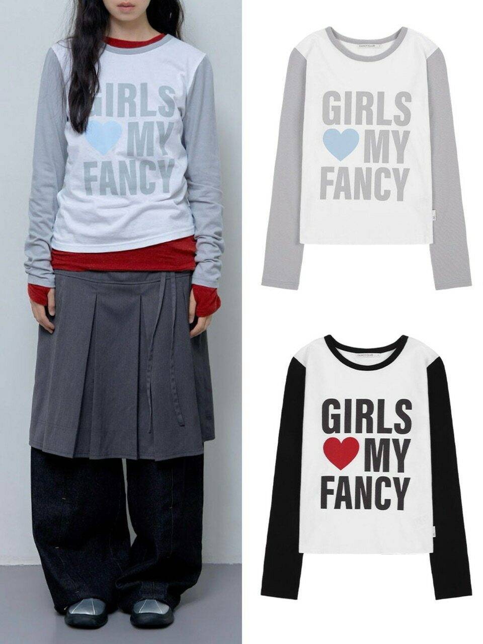 ʡFANCY CLUBGIRLS MY FANCY LONG SLEEVE