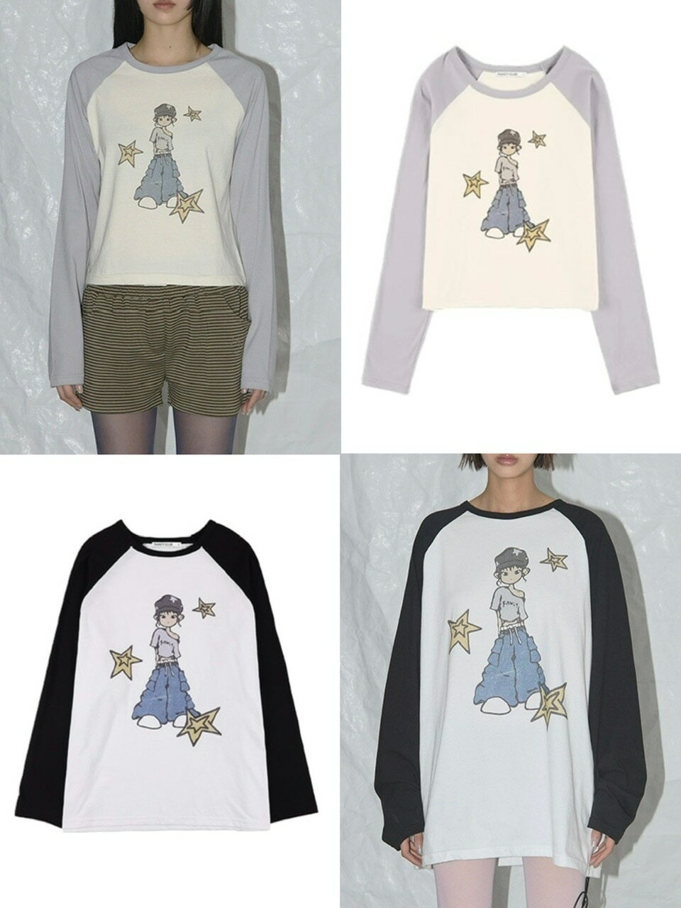 ʡFANCY CLUBPONY STAR LONG SLEEVE