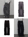 正規品【SETUP-EXE STUDDED CARGO PANTS】カーゴパンツ ナイロンパンツ 長ズボン フルレングス ストレート ガーリー フェミニン Y2...