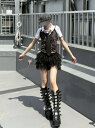 受注制【XU DOG】leopard camisole (2color)