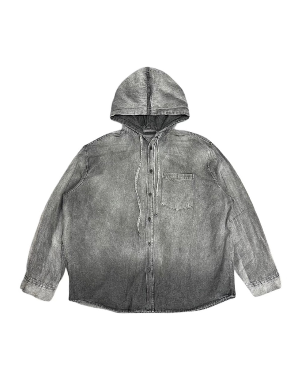 ��������XU DOG��denim hood shirt